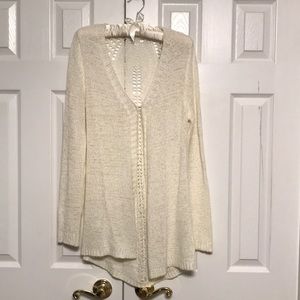 Cream statement sweater